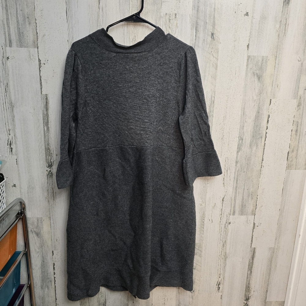 Rabbit Rabbit Rabbit Designs 55% Wool Gray Button-Up Sweater Womens Size XL - Picture 5 of 10